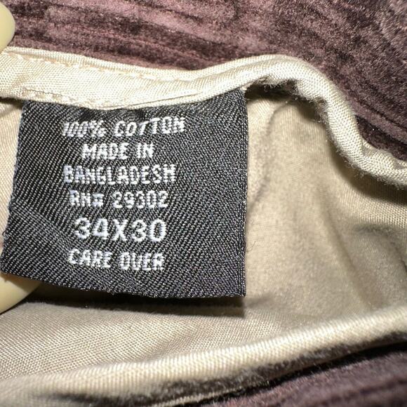 VTG Corduroy Pants Colours Alexander Julian 34* Preppy Grandpacore Pleated Cords - Picture 6 of 11